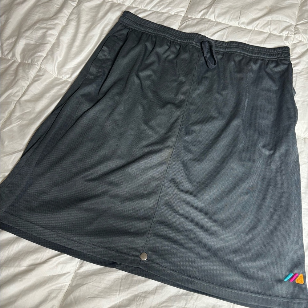 Stylish Gray Mini Skirt